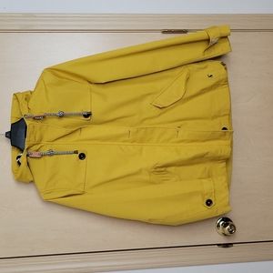 Joules, Women's Waterproof Coat, Yellow, Size 8